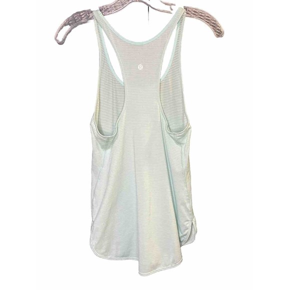 Lululemon Womens Light Blue Muscle Tank Unisize (PTP: 14.5", Length: 26.5) - Picture 2 of 9